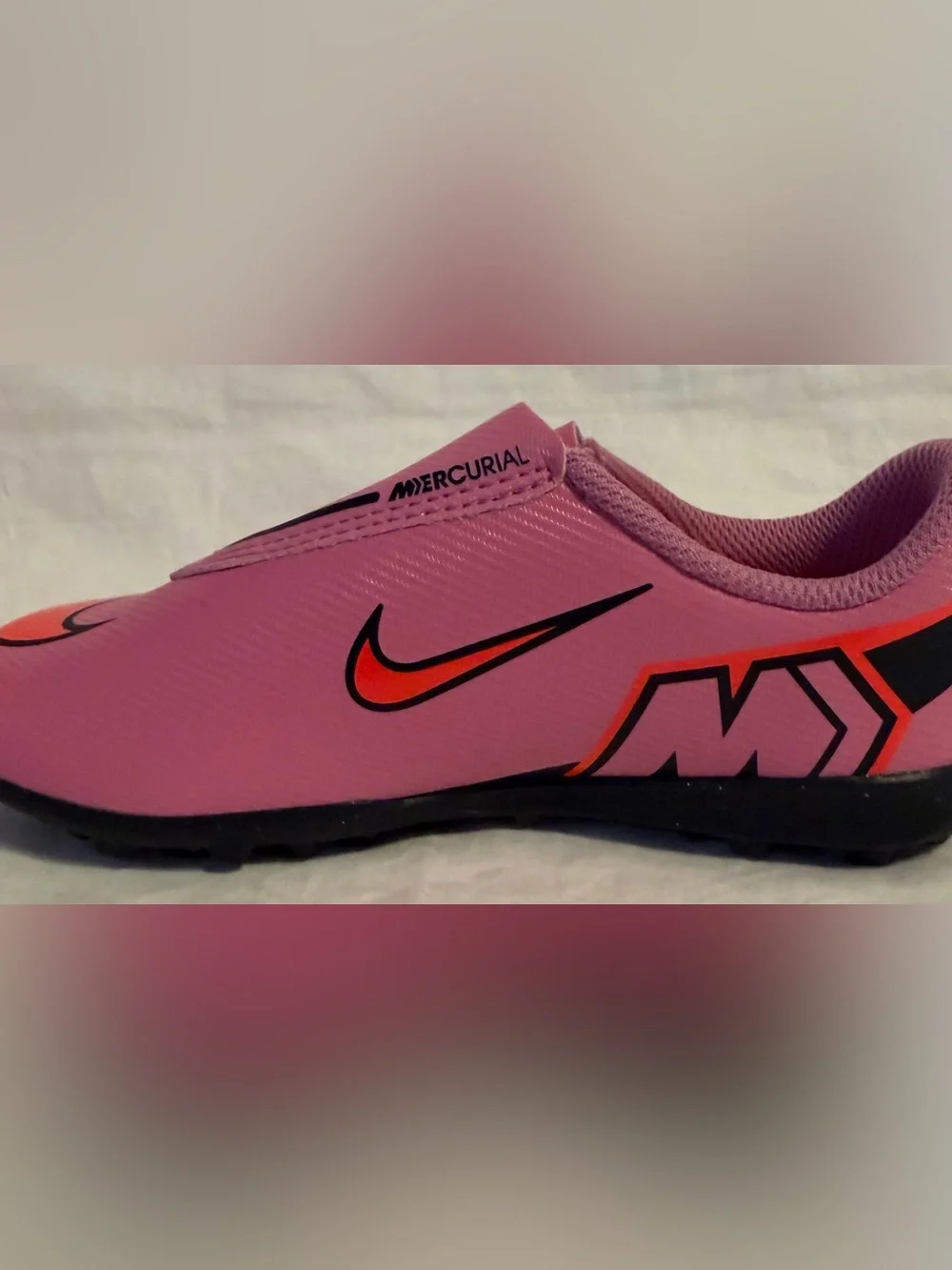 Nike Jr Mercurial Vapor 16 Club PS Turf Soccer Shoes FQ8291-600 Toddler Sz: 11C